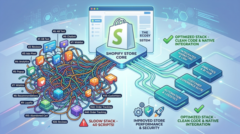 The App Economy in Shopify: How to Prevent a Store from Ending Up with 40 Scripts